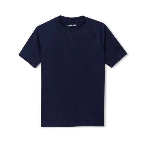 Boys Sunshade UPF 50 Short Sleeve Solid Rash Guard
