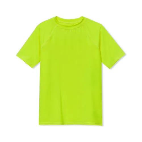 Boys Sunshade UPF 50 Short Sleeve Solid Rash Guard