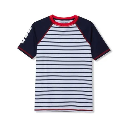 Boys Sunshade UPF 50 Short Sleeve Solid Rash Guard