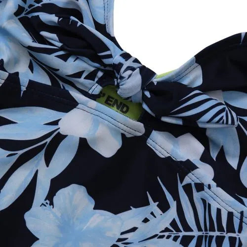 Girls Chlorine Resistant Cutout One Piece Swimsuit