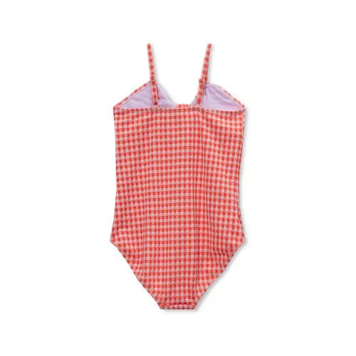 Girls Chlorine Resistant Cutout One Piece Swimsuit