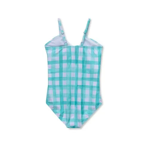 Girls Chlorine Resistant Cutout One Piece Swimsuit