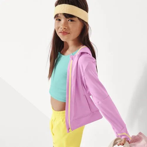 Girls Active Crop Tank