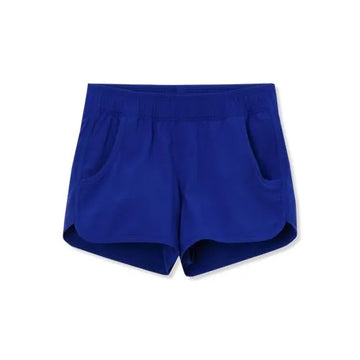 Girls Chlorine Resistant Stretch Woven Swimsuit Shorts