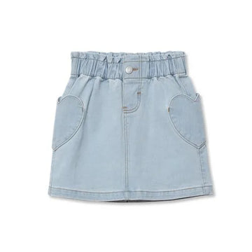 Girls Denim Skirt