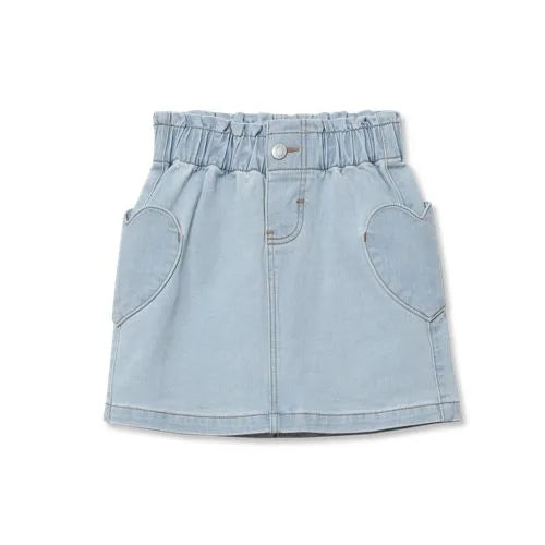 Girls Denim Skirt