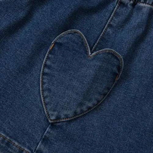 Girls Denim Skirt