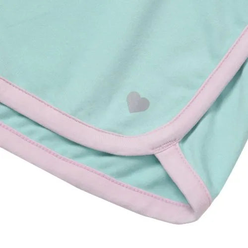 Girls Short Sleeve Active Curved Hem Tee