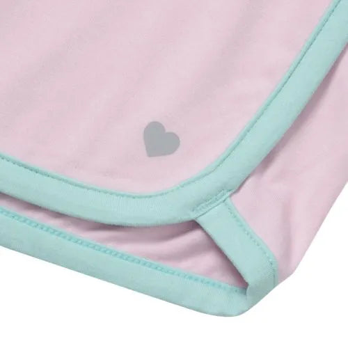Girls Short Sleeve Active Curved Hem Tee
