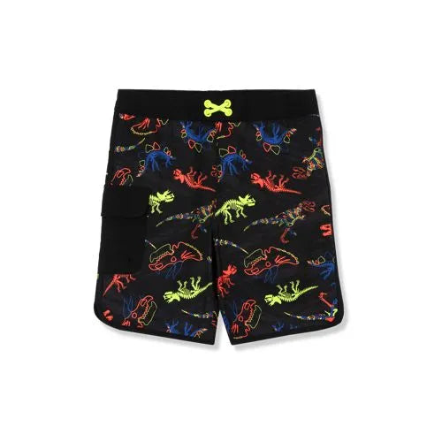 Boys Chlorine Resistant Cargo Hydroliner Long Board Shorts