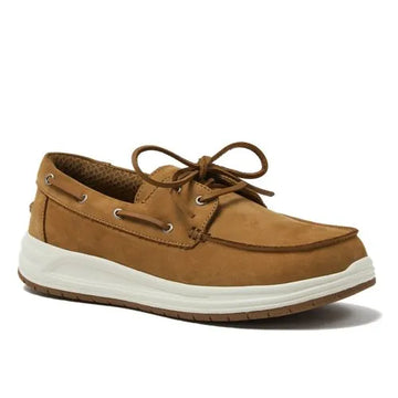 Men's Comfort Leather Slip On Boat Shoes