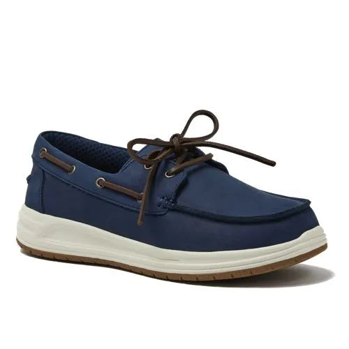 Men's Comfort Leather Slip On Boat Shoes