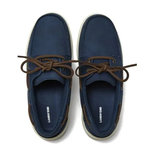 Men's Comfort Leather Slip On Boat Shoes