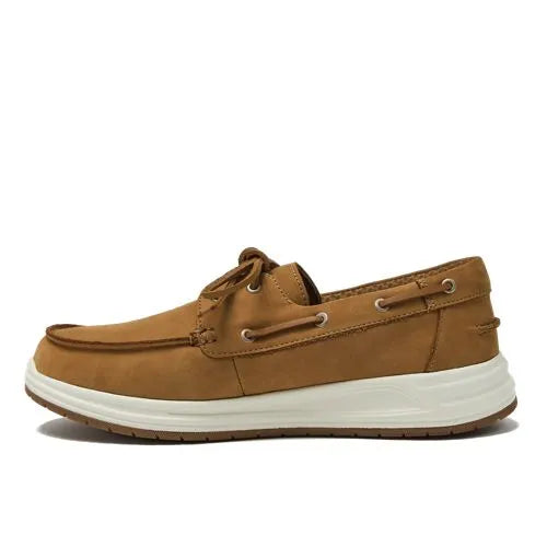 Men's Comfort Leather Slip On Boat Shoes