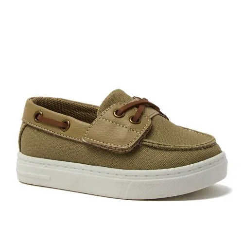 Toddlers Canvas Easy On Boat Shoes