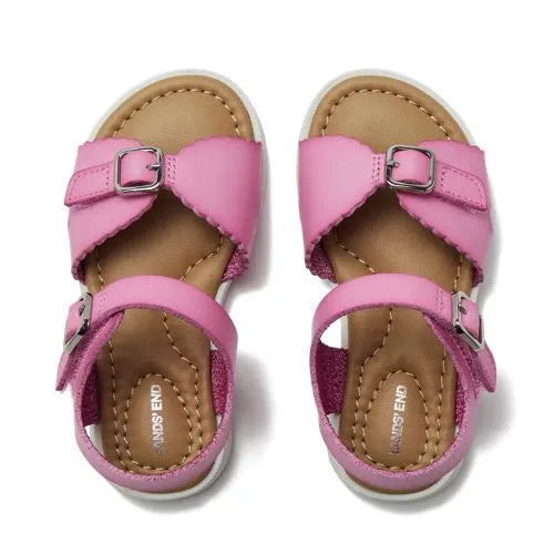 Toddlers Easy On Scalloped Sandals