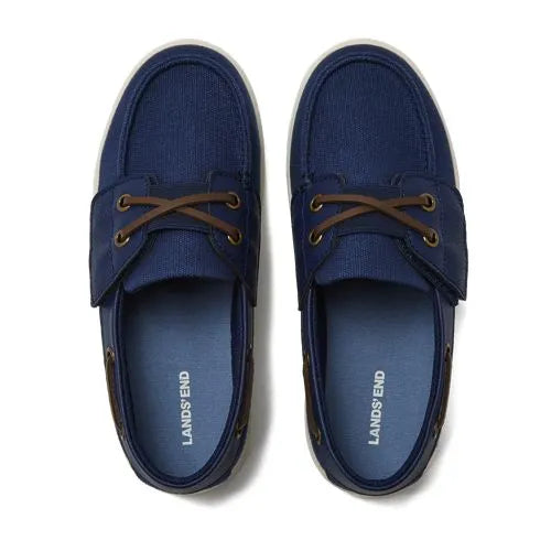 Kids Canvas Easy On Boat Shoes