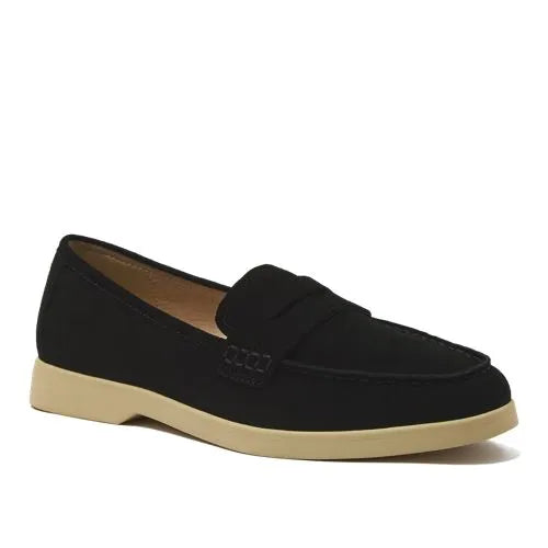 Men's Suede Penny Loafers