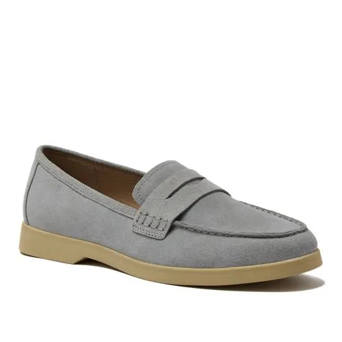 Men's Suede Penny Loafers