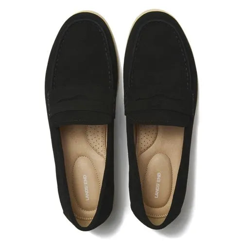 Men's Suede Penny Loafers