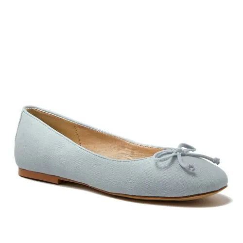 Women's Essential Denim Ballet Flats