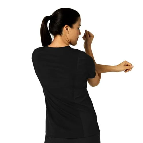 School Uniform Women's Wink W123 Flex-n-Reach V-Neck Scrub Top