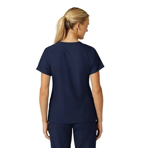School Uniform Women's Wink W123 Stylized V-Neck Scrub Top