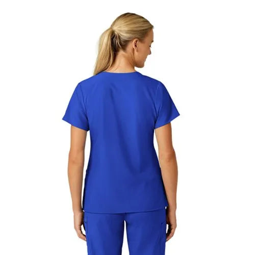 School Uniform Women's Wink W123 Stylized V-Neck Scrub Top