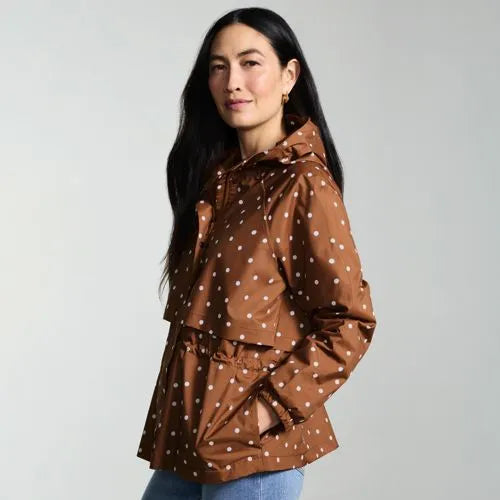 Women's Print Squall Packable Rain Jacket