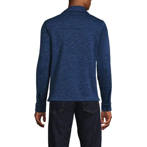 Unisex Sweater Fleece Shirt Jacket