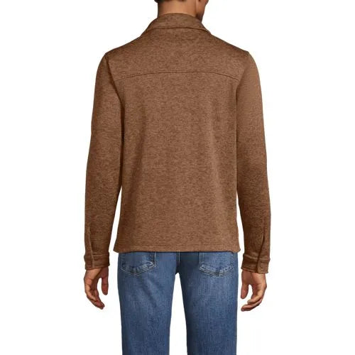 Unisex Sweater Fleece Shirt Jacket