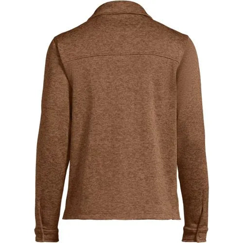 Unisex Sweater Fleece Shirt Jacket