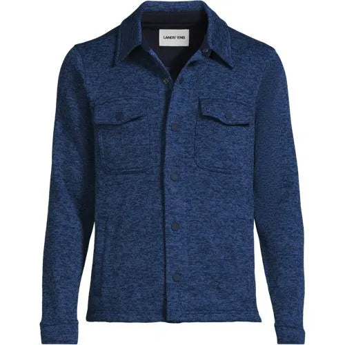 Unisex Sweater Fleece Shirt Jacket