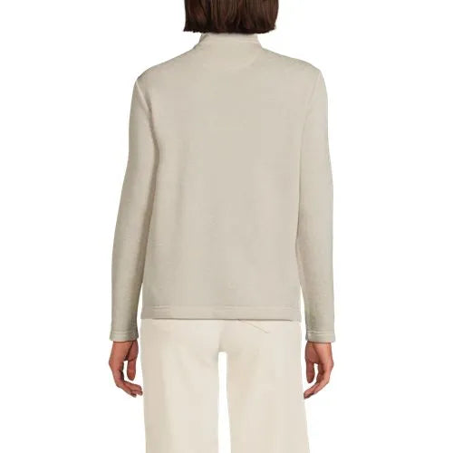 School Uniform Women's Sweater Fleece Zip Front Jacket