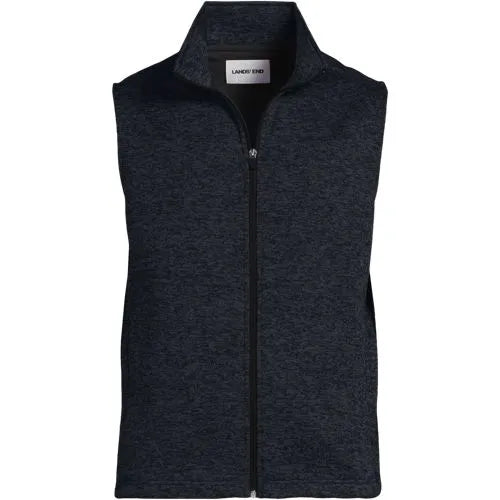 School Uniform Unisex Sweater Fleece Zip Front Vest