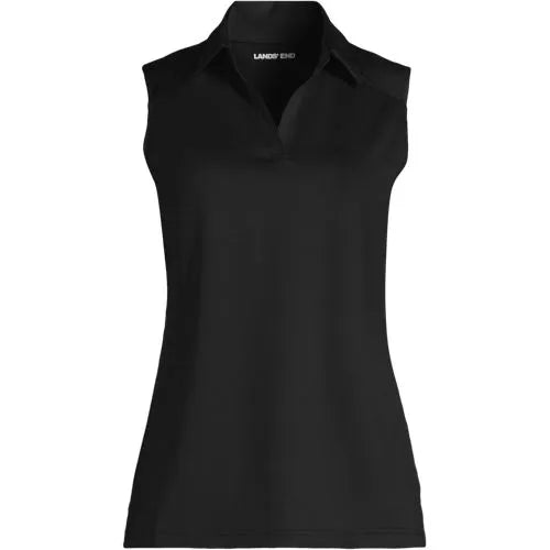 School Uniform Women's Rapid Dry Sleeveless Sport Collar Polo