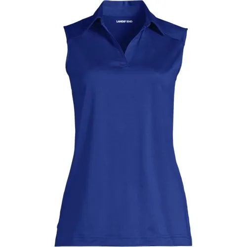 School Uniform Women's Rapid Dry Sleeveless Sport Collar Polo