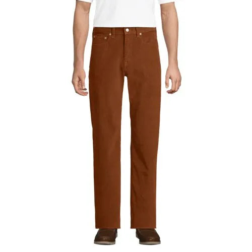 Men's Corduroy Easy Classic Fit 5 Pocket Pant