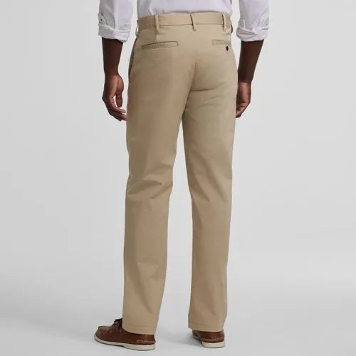 Men's Travel Kit Comfort Waist Easy Classic Fit Chino Pant