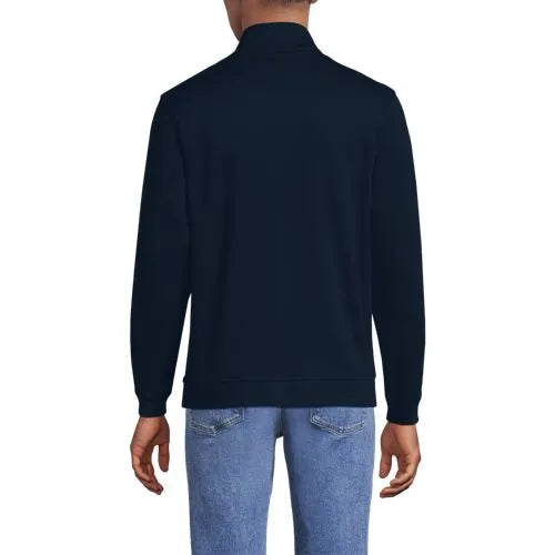 Men's Long Sleeve Travel Kit Pique Quarter Zip