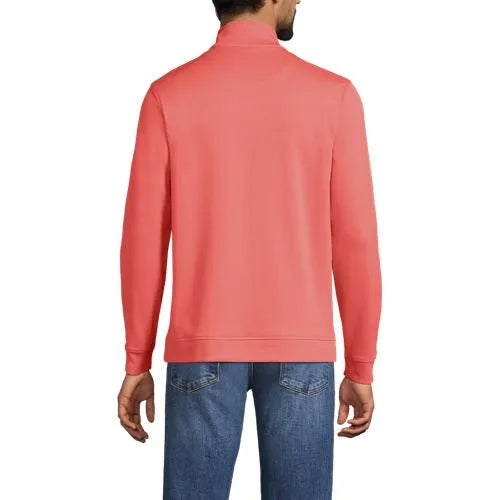 Men's Long Sleeve Travel Kit Pique Quarter Zip