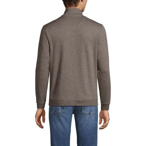 Men's Long Sleeve Travel Kit Pique Quarter Zip