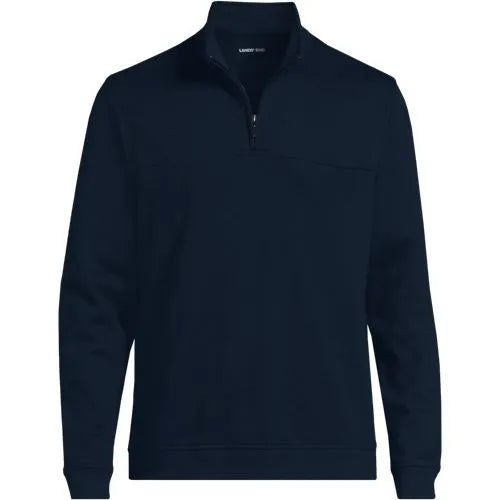 Men's Long Sleeve Travel Kit Pique Quarter Zip