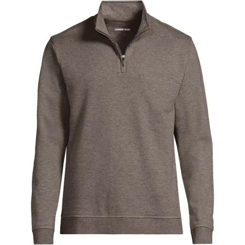 Men's Long Sleeve Travel Kit Pique Quarter Zip