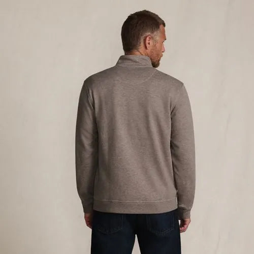 Men's Long Sleeve Travel Kit Pique Quarter Zip