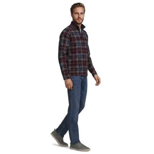 Men's Anyweather Fleece Print Quarter Zip Pullover
