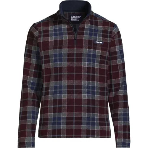 Men's Anyweather Fleece Print Quarter Zip Pullover