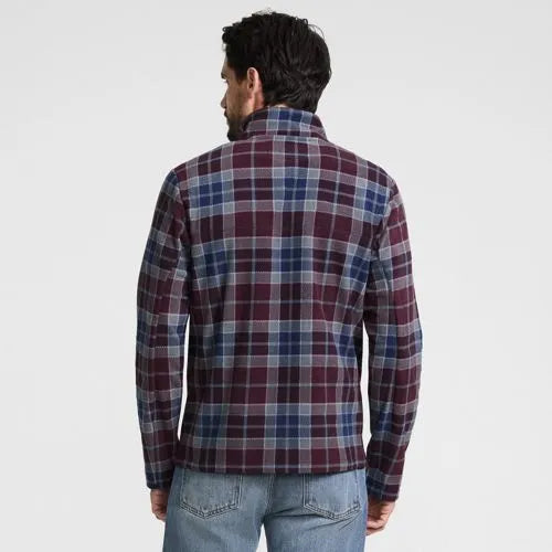 Men's Anyweather Fleece Print Quarter Zip Pullover
