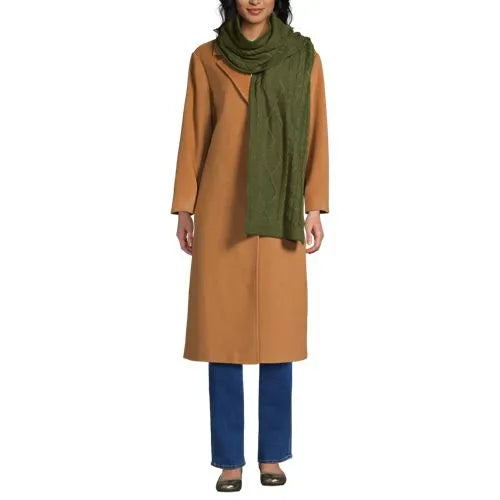 Women's CashTouch Cable Knit Scarf