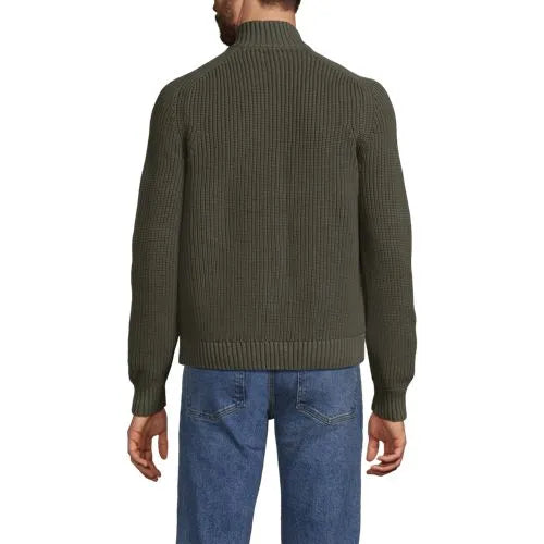 Men's Long Sleeve Drifter Full Zip Cardigan Sweater